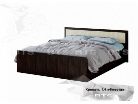 Кровать двуспальная 1,4м LIGHT Фиеста (BTS) в Майском - majskij.mebel-nsk.ru | фото