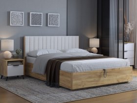 Кровать двуспальная 1,6м Юлия в Майском - majskij.mebel-nsk.ru | фото