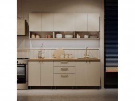 Кухонный гарнитур Орма 2,0м в Майском - majskij.mebel-nsk.ru | фото