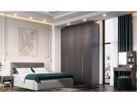 Модульная спальня Эккервуд в Майском - majskij.mebel-nsk.ru | фото