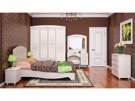 Модульная спальня Каролина в Майском - majskij.mebel-nsk.ru | фото