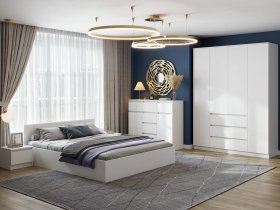Модульная спальня Ницца в Майском - majskij.mebel-nsk.ru | фото