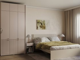 Модульная спальня Орма (МДФ) в Майском - majskij.mebel-nsk.ru | фото