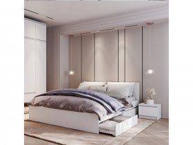 Модульная спальня Симпл в Майском - majskij.mebel-nsk.ru | фото