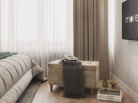 Пуф Чарли-2 (капучино) в Майском - majskij.mebel-nsk.ru | фото