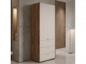 Шкаф двухстворчатый c ящиками Орма в Майском - majskij.mebel-nsk.ru | фото