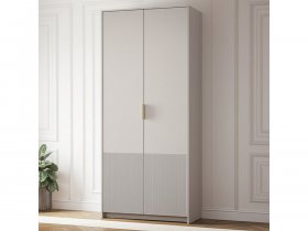 Шкаф двухстворчатый ШК-04 Пандора (кашемир/MF03) в Майском - majskij.mebel-nsk.ru | фото