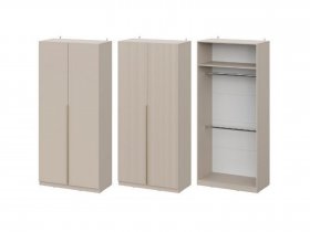 Шкаф ШК-100 Эккервуд (меланж) в Майском - majskij.mebel-nsk.ru | фото