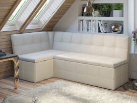 Скамья угловая со спальным местом «Домино» (кашемир) в Майском - majskij.mebel-nsk.ru | фото