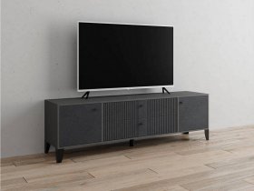 Тумба под ТВ Парус-10 (графит/гранит лофт) в Майском - majskij.mebel-nsk.ru | фото