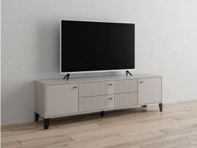 Тумба под ТВ Парус-10 (кашемир/сантьяго софт) в Майском - majskij.mebel-nsk.ru | фото